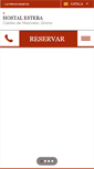 Mobile Screenshot of hostalesteba.com