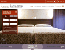 Tablet Screenshot of hostalesteba.com